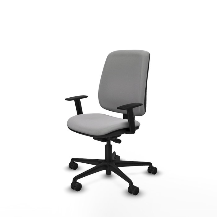 Piqueras y Crespo Chaise de Bureau Alares Gris Clair