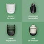 Philips MG5941/15 - Tondeuse multifonction 11-en-1 sans fil et étanche pour barbe et cheveux - Series 5000 - Autonomie 120 min - Gris clair