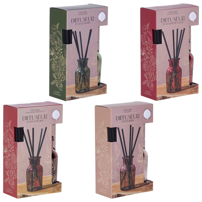 Home Deco Factory Diffuseur Flower 50 ml Home Deco Factory Diffuseur Flower 50 ml
