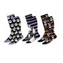 Cerdá T3845 Pack de 3 chaussettes The Nightmare Before Christmas - Taille unique 38/45