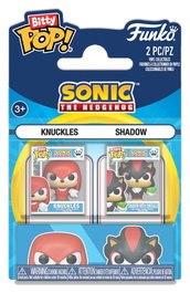 Funko Sonic the Hedgehog Pack de 2 figurines Bitty POP! Vinyl Knuckles & Shadow