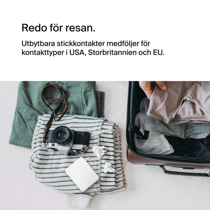 Chargeur mural Belkin WCH014BTWH 140 W Blanc