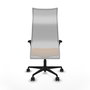 Piqueras y Crespo B1C036N Chaise de Bureau Orange et Blanc