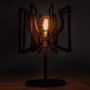 Lampe de table Abat Jour en acier style vintage - [AM-CA102]