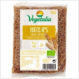 VEGETALIA FIDEOS N º5 integrales 500gr. BIO
