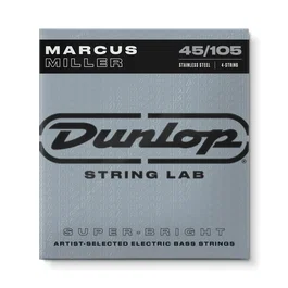 Dunlopst Marcus Miller SB 45-105 Cordes de Basse Acoustique Graves Puissantes Son Clair