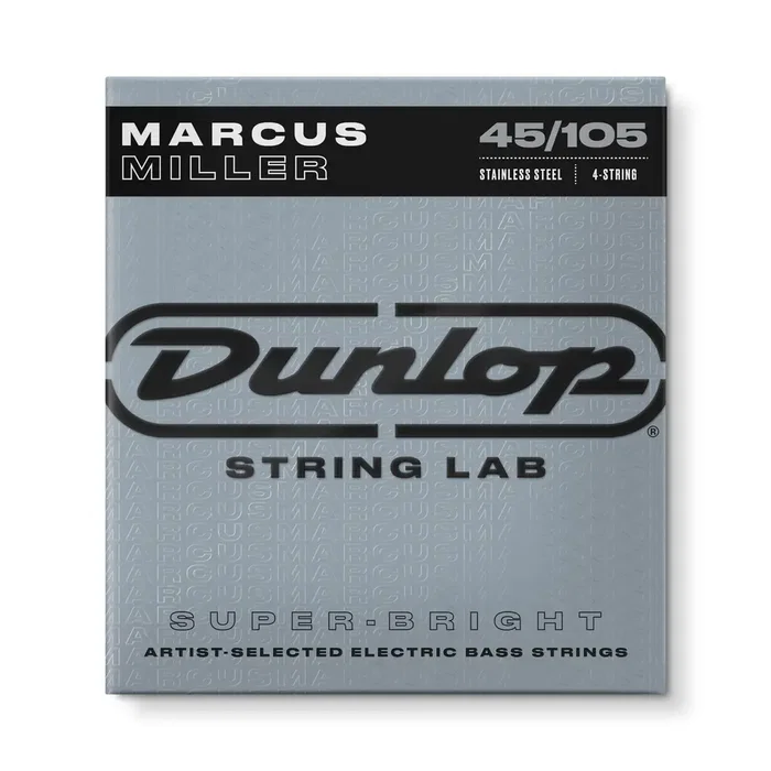 Dunlopst Marcus Miller SB 45-105 Cordes de Basse Acoustique Graves Puissantes Son Clair