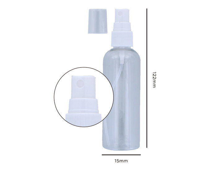 Innspiro Set de 6 flacons vaporisateurs en plastique de 100 ml Innspiro Set de 6 flacons vaporisateurs en plastique de 100 ml