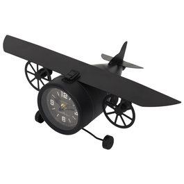 Home Deco Factory Réveil de table Avion Vintage