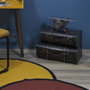 Home Deco Factory Réveil de table Avion Vintage