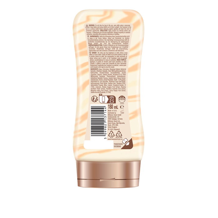 Hawaiian Tropic Lait solaire Silk Hydrating Protection SPF30 180 ml