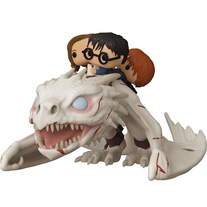 Funko Harry Potter POP! Rides Figurine Dragon avec Harry, Ron et Hermione 15 cm Funko Harry Potter POP! Rides Figurine Dragon avec Harry, Ron et Hermione 15 cm