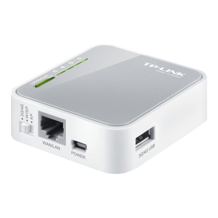 TP-Link TL-MR3020 Routeur mobile 3G/4G portable avec batterie intégrée, point d'accès Wi-Fi et port USB