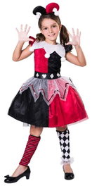 My Other Me Déguisement Arlequina Rouge Taille 5-6 ans