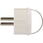 Brennenstuhl Adaptateur de prise avec USB 2.4A blanc