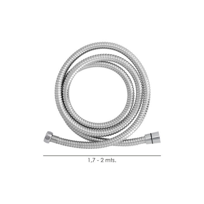 ORYX Flexible de douche en métal extensible 1,7-2m