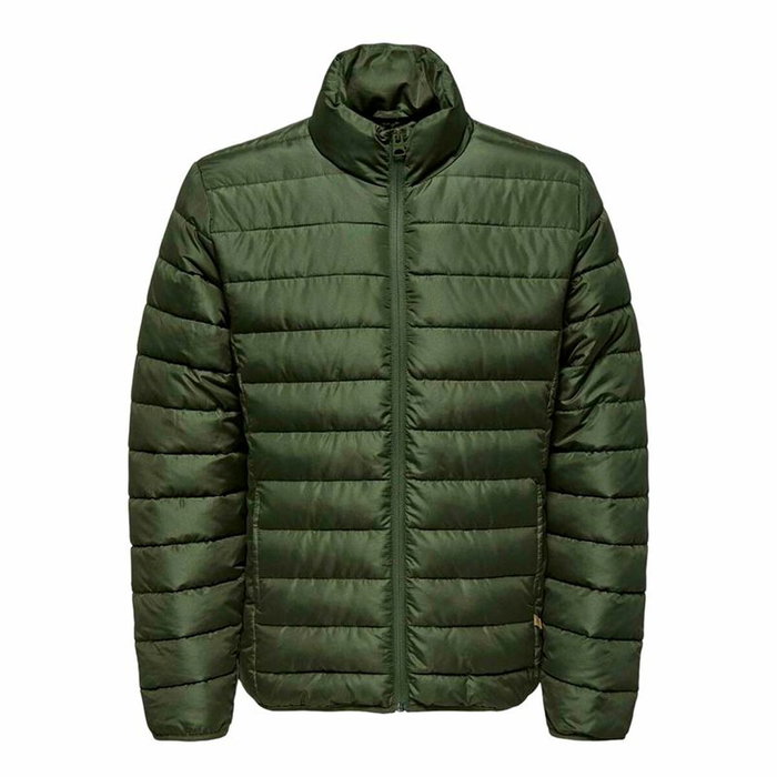 Veste de Sport pour Homme Only & Sons Onsbrody Quilt Vd Olive Veste de Sport pour Homme Only & Sons Onsbrody Quilt Vd Olive