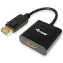Equip 133438 Adaptateur DisplayPort vers HDMI - Mâle DisplayPort vers Femelle HDMI, 15 cm, Noir, 1080p