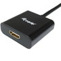 Equip 133438 Adaptateur DisplayPort vers HDMI - Mâle DisplayPort vers Femelle HDMI, 15 cm, Noir, 1080p