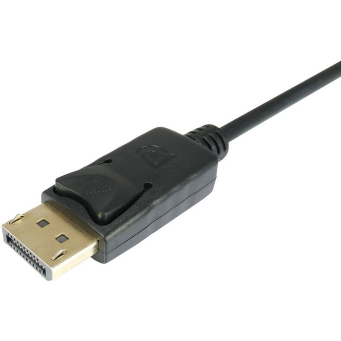 Equip 133438 Adaptateur DisplayPort vers HDMI - Mâle DisplayPort vers Femelle HDMI, 15 cm, Noir, 1080p