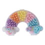 HTI - Set de perles fantaisie pour bracelets - Motifs Arc-en-ciel, Glaces ou Licorne - 12 Pièces - Langues multiples
