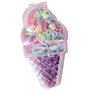 HTI - Set de perles fantaisie pour bracelets - Motifs Arc-en-ciel, Glaces ou Licorne - 12 Pièces - Langues multiples
