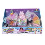 HTI - Set de perles fantaisie pour bracelets - Motifs Arc-en-ciel, Glaces ou Licorne - 12 Pièces - Langues multiples