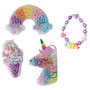 HTI - Set de perles fantaisie pour bracelets - Motifs Arc-en-ciel, Glaces ou Licorne - 12 Pièces - Langues multiples