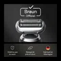 Braun Series 7 Tête de Rasoir avec 3 Lames Flexibles à 360° - Compatible Série 7 70/71/72 - Changement 1 Clic