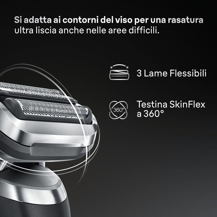 Braun Tête de rasoir Series 7 à 3 lames flexibles