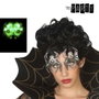 BigBuy Carnival Lunettes Halloween Araignée avec Lumière LED Verte