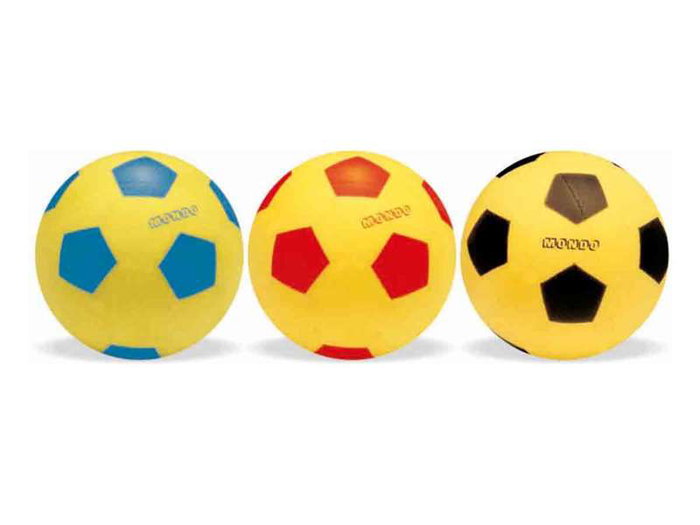 Unice - Ballon de foot souple en mousse pentagonale 200 mm - Pour enfants de 1 à 10 ans - Design envoyé aléatoirement