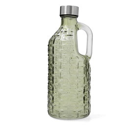 Quid Carafe à eau Calypso en Verre avec Bouchon 1 L (12 Unités)