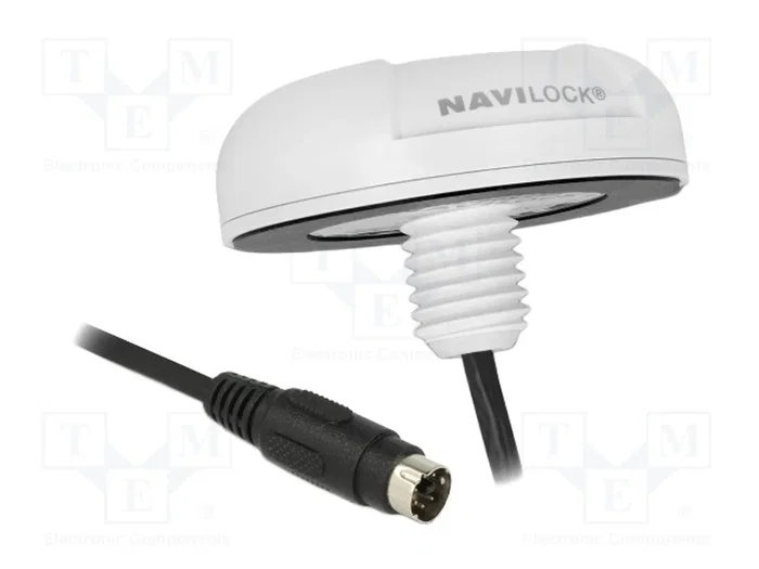 NAVILOCK Antenne GNSS automobile MD6 5m blanche NAVILOCK Antenne GNSS automobile MD6 5m blanche