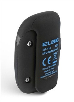 ELBE MP-118 - Lecteur MP3 portable résistant à l'eau 4GB certifié IPX8 pour natation