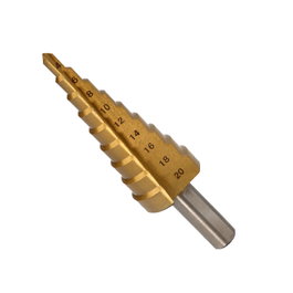 WOLFPACK LINEA PROFESIONAL Broca HSS escalonada de 4 à 20 mm