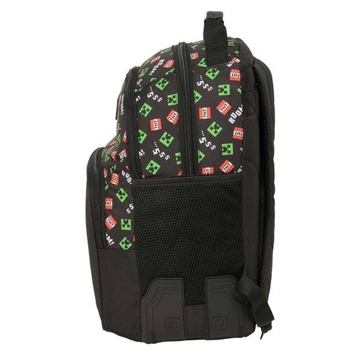 Safta Cartable Minecraft Noir 32 x 42 x 15 cm