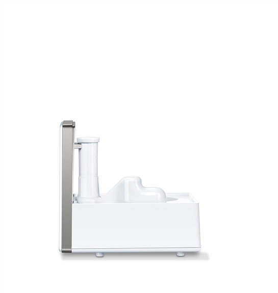 Beurer LB-88 Humidificateur d'air ultrasonique blanc avec chauffage de l'eau - Silencieux, pour pièces jusqu'à 48 m², avec diffuseur d'arômes