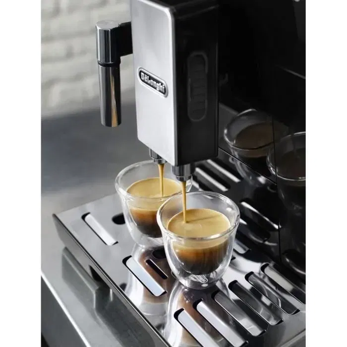 De'Longhi ECAM44.660.B - Machine à café expresso avec broyeur - 4 recettes - 1450W - Noir