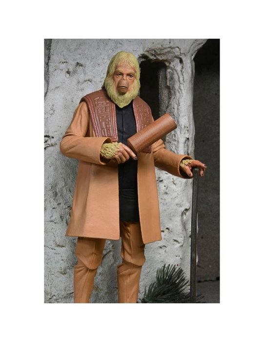 Neca Figurine Dr. Zaius 18 cm Planète des Singes avec Bâton et Bouteille