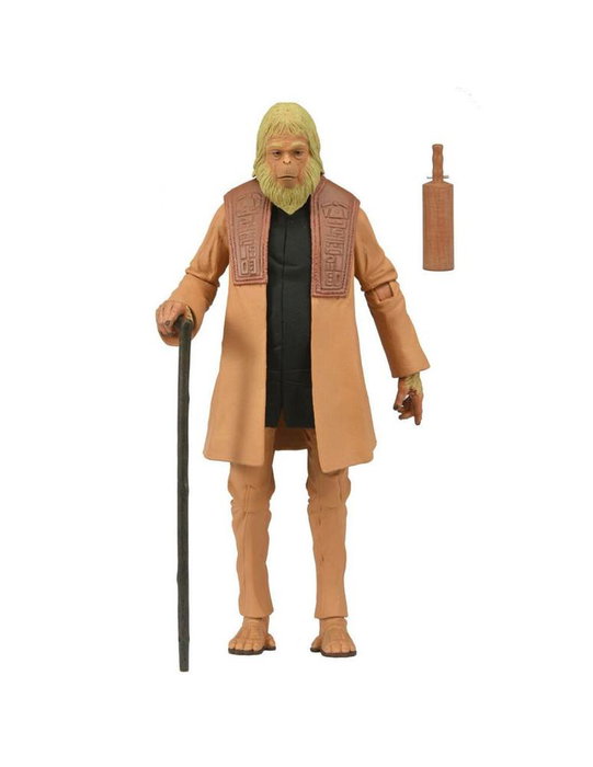Neca Figurine Dr. Zaius 18 cm Planète des Singes avec Bâton et Bouteille