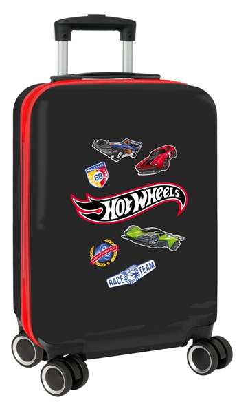 Safta Valise Cabine 20 Pouces pour Enfant Thème Hot Wheels 34.5x55x20 cm - Recommandé à Partir de 3 Ans Safta Valise Cabine 20 Pouces pour Enfant Thème Hot Wheels 34.5x55x20 cm - Recommandé à Partir de 3 Ans
