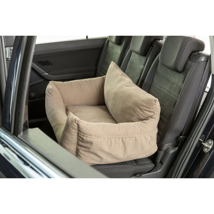 Siège de Voiture pour Chiens Trixie Taupe 80 x 35 x 60 cm Siège de Voiture pour Chiens Trixie Taupe 80 x 35 x 60 cm