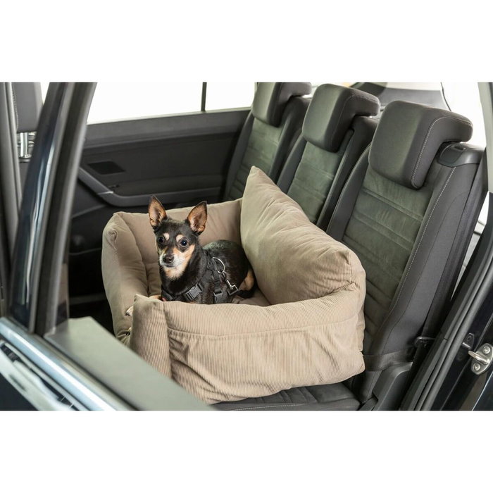 Siège de Voiture pour Chiens Trixie Taupe 80 x 35 x 60 cm Siège de Voiture pour Chiens Trixie Taupe 80 x 35 x 60 cm