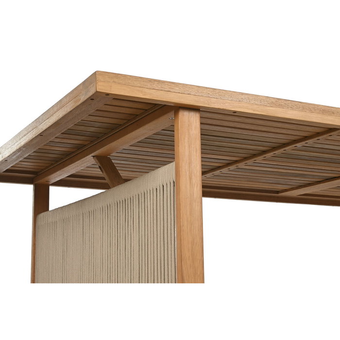 Ensemble Table + Chaises Home ESPRIT Marron 230 x 100 x 75 cm