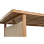 Ensemble Table + Chaises Home ESPRIT Marron 230 x 100 x 75 cm