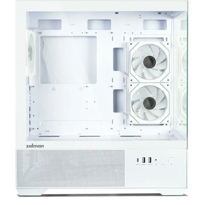 Boîtier ATX semi-tour Zalman CHRONIX WHITE Blanc