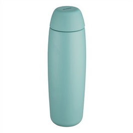 Alessi SA05 LAZ Bouteille thermos Food à porter en acier inoxidable et résine bleue 80 cl, isotherme, étanche, portable