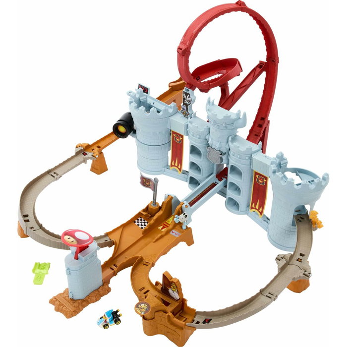 Hot Wheels Coffret Mario Kart Château de Bowser avec véhicule Kamek Hot Wheels Coffret Mario Kart Château de Bowser avec véhicule Kamek