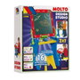 Molto Pupitre tableau noir avec 16 accessoires, 90 cm, en plastique, pour enfants à partir de taao 3 ans
